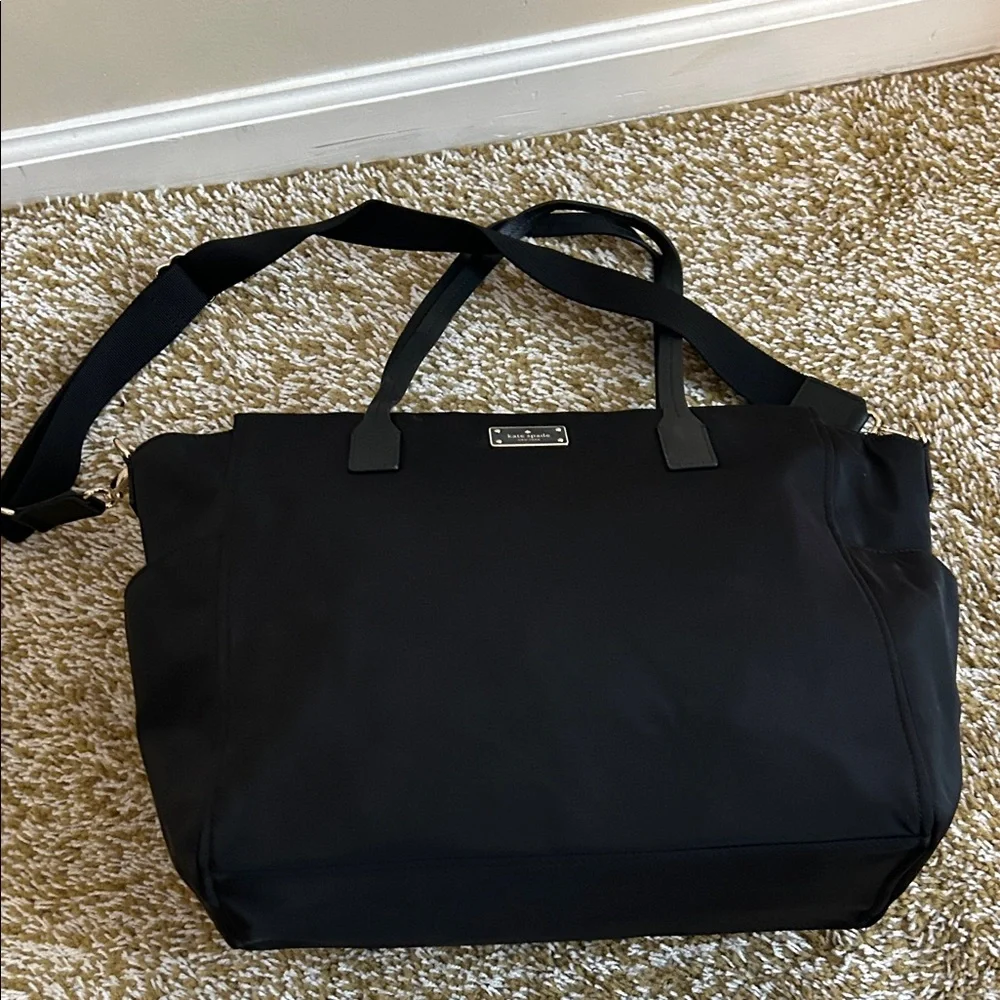 Kate Spade Black Baby Bag